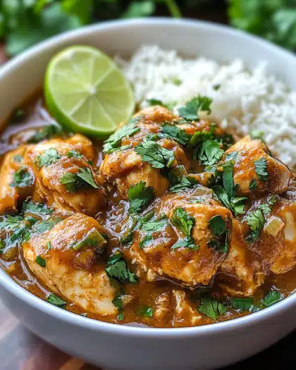 Effortless Slow Cooker Coconut Curry Chicken for Weeknights