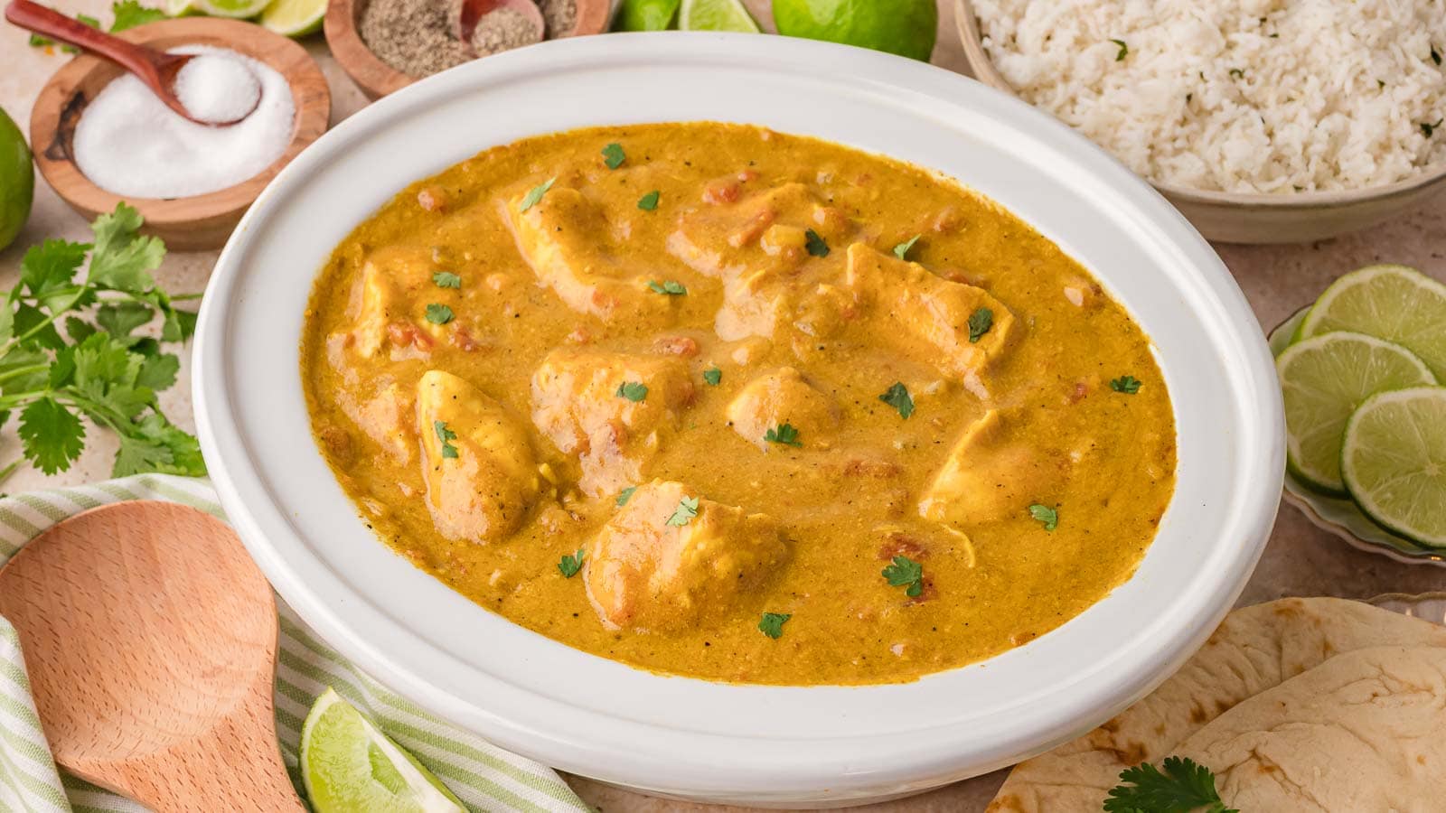 Mild & Easy Crock Pot Coconut Curry Chicken: A Family Favorite